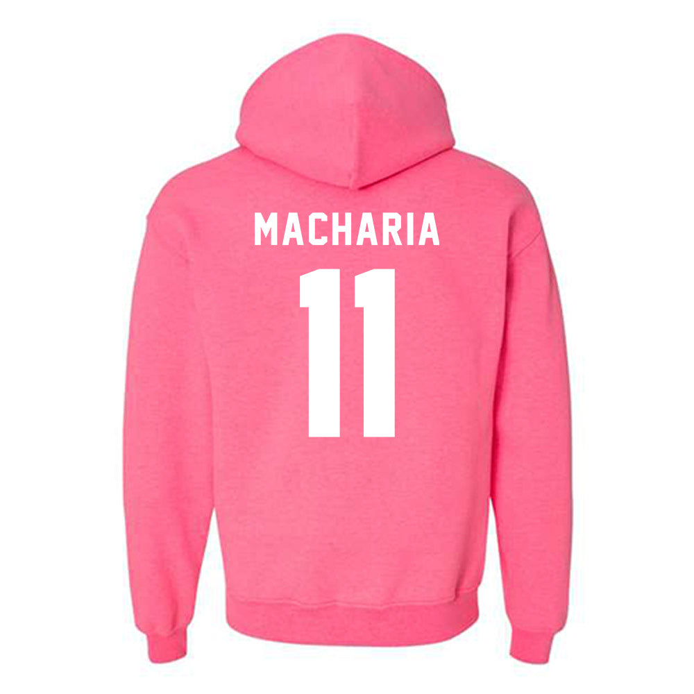 PFW - NCAA Women's Basketball : Destiny Macharia - Classic Shersey Hooded Sweatshirt-1