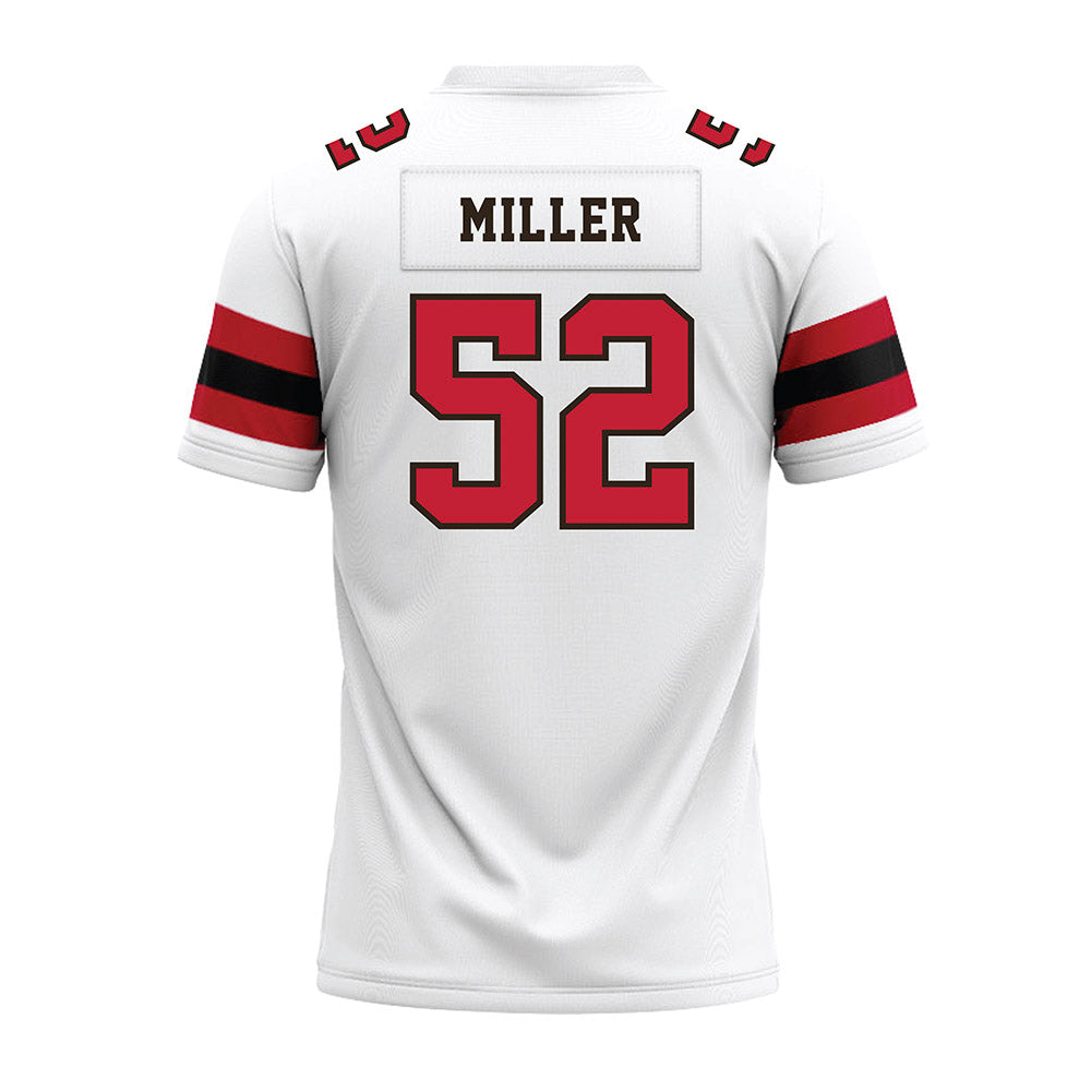 Georgia - NCAA Football : Christen Miller - White Premium Football Jersey-1