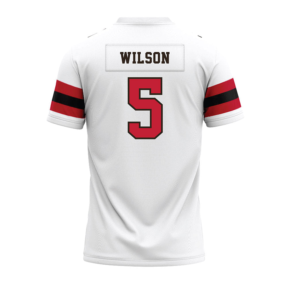Georgia - NCAA Football : Raylen Wilson - White Premium Football Jersey-1