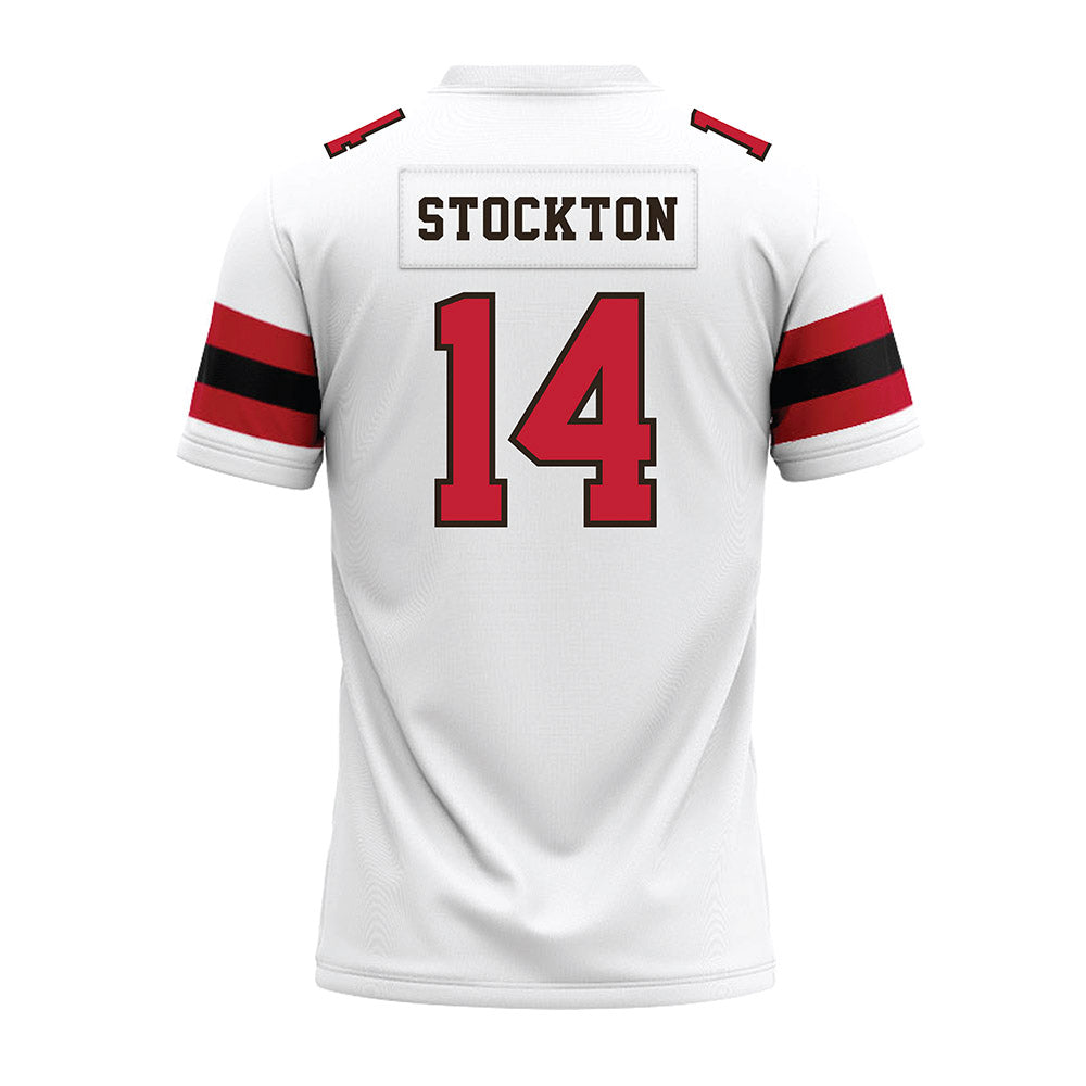 Georgia - NCAA Football : Gunner Stockton - White Premium Football Jersey-1
