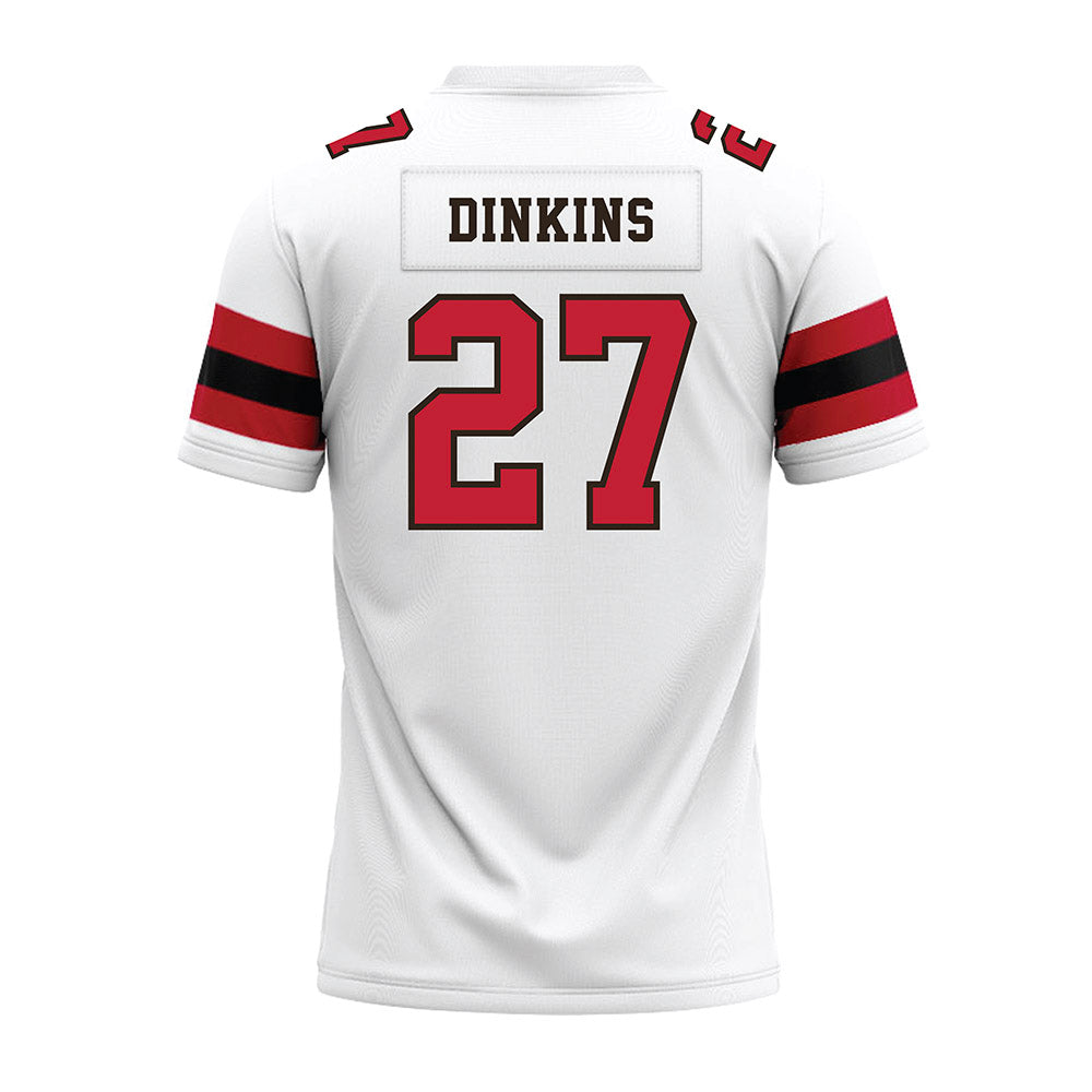 Georgia - NCAA Football : Rasean Dinkins - White Premium Football Jersey-1