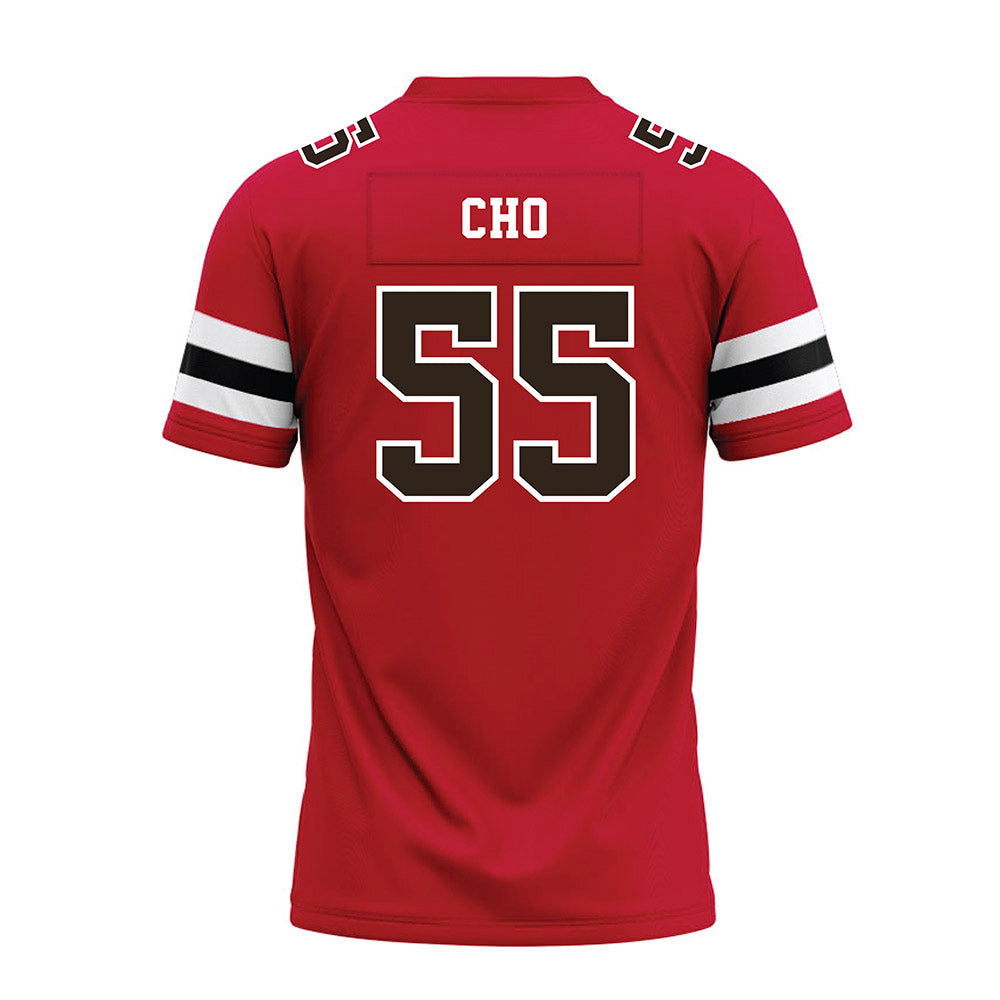 Georgia - NCAA Football : Alexander Cho - Red Premium Football Jersey-1