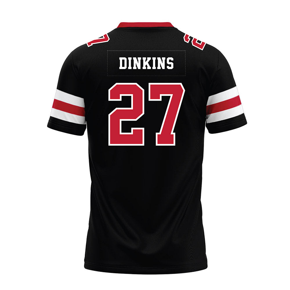 Georgia - NCAA Football : Rasean Dinkins - Black Premium Football Jersey-1