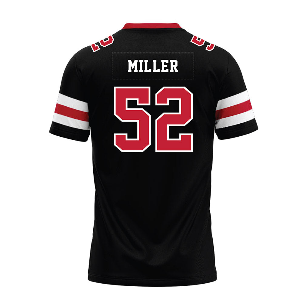 Georgia - NCAA Football : Christen Miller - Black Premium Football Jersey-1