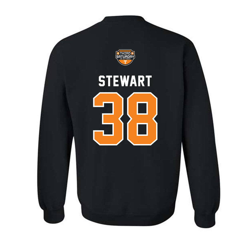 Tennessee - NCAA Football : Andre Stewart - Third Saturday Black v2 Crewneck Sweatshirt-1