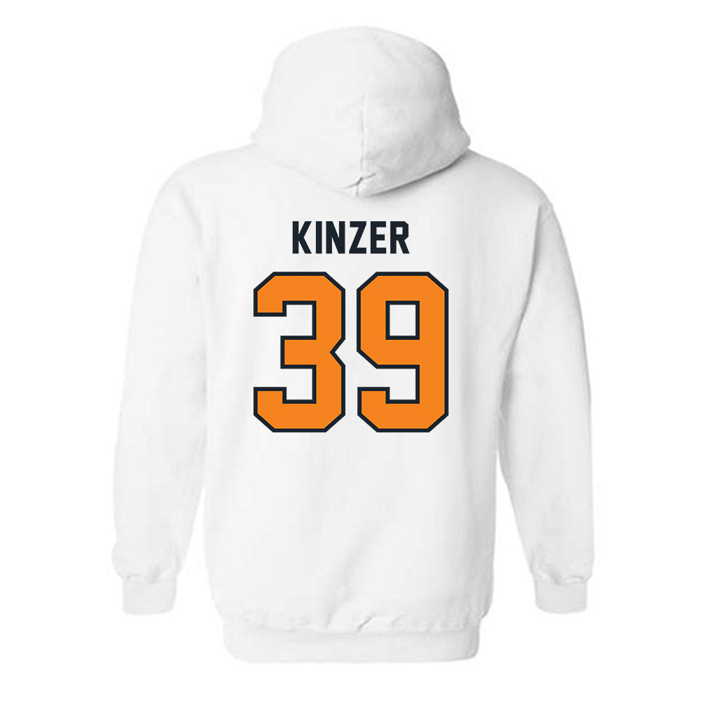 Tennessee - NCAA Football : Malcolm Kinzer - Third Saturday White Hooded Sweatshirt-1