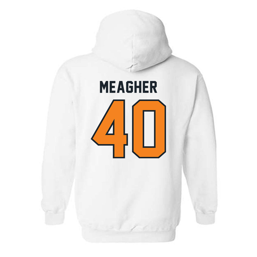 Tennessee - NCAA Football : Seamus Meagher - Third Saturday White Hooded Sweatshirt-1