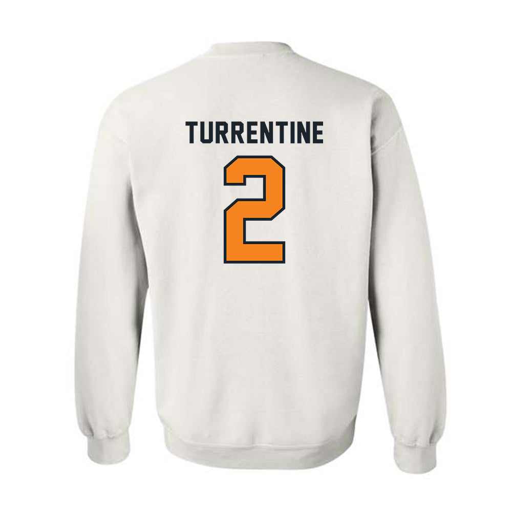 Tennessee - NCAA Football : Andre Turrentine - Third Saturday White Crewneck Sweatshirt-1