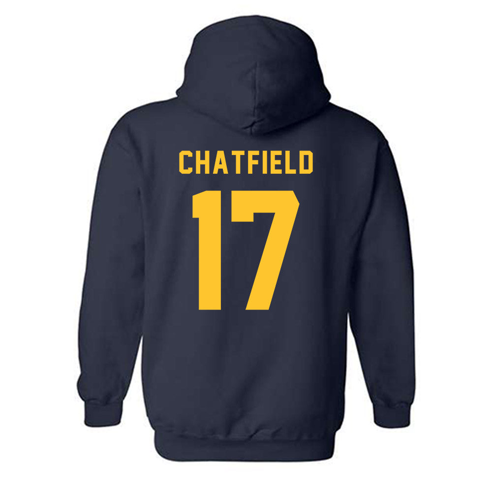 Allegheny - NCAA Football : Cole Chatfield - Classic Shersey Hooded Sweatshirt-1