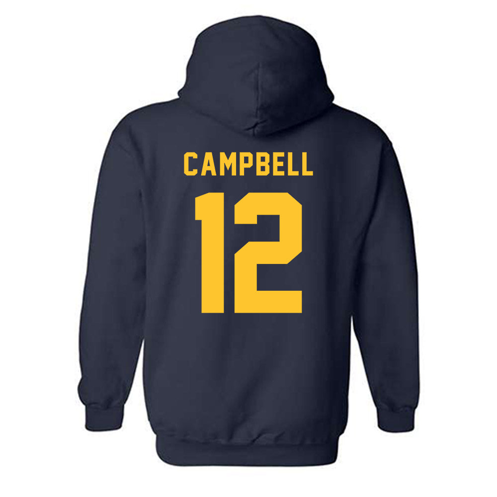 Allegheny - NCAA Football : Cortlon Campbell - Classic Shersey Hooded Sweatshirt-1
