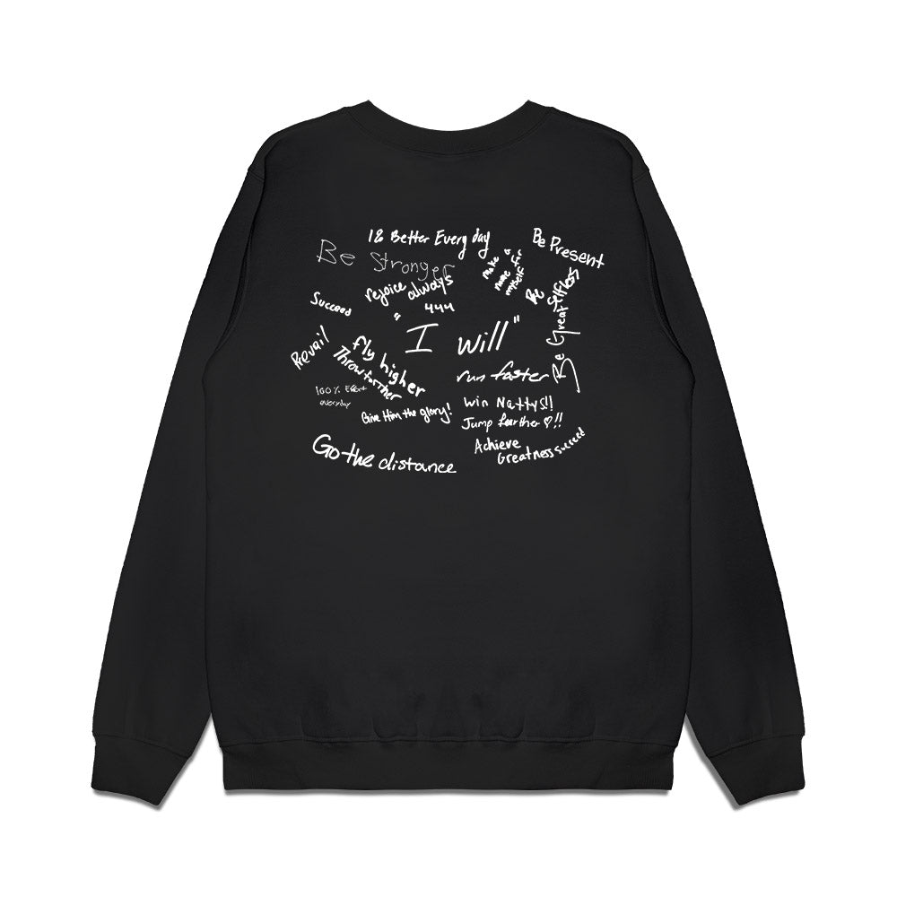 MSUM - NCAA Men's Track & Field : Frosty Wisnewski - Collage Premium Crewneck Sweatshirt-1