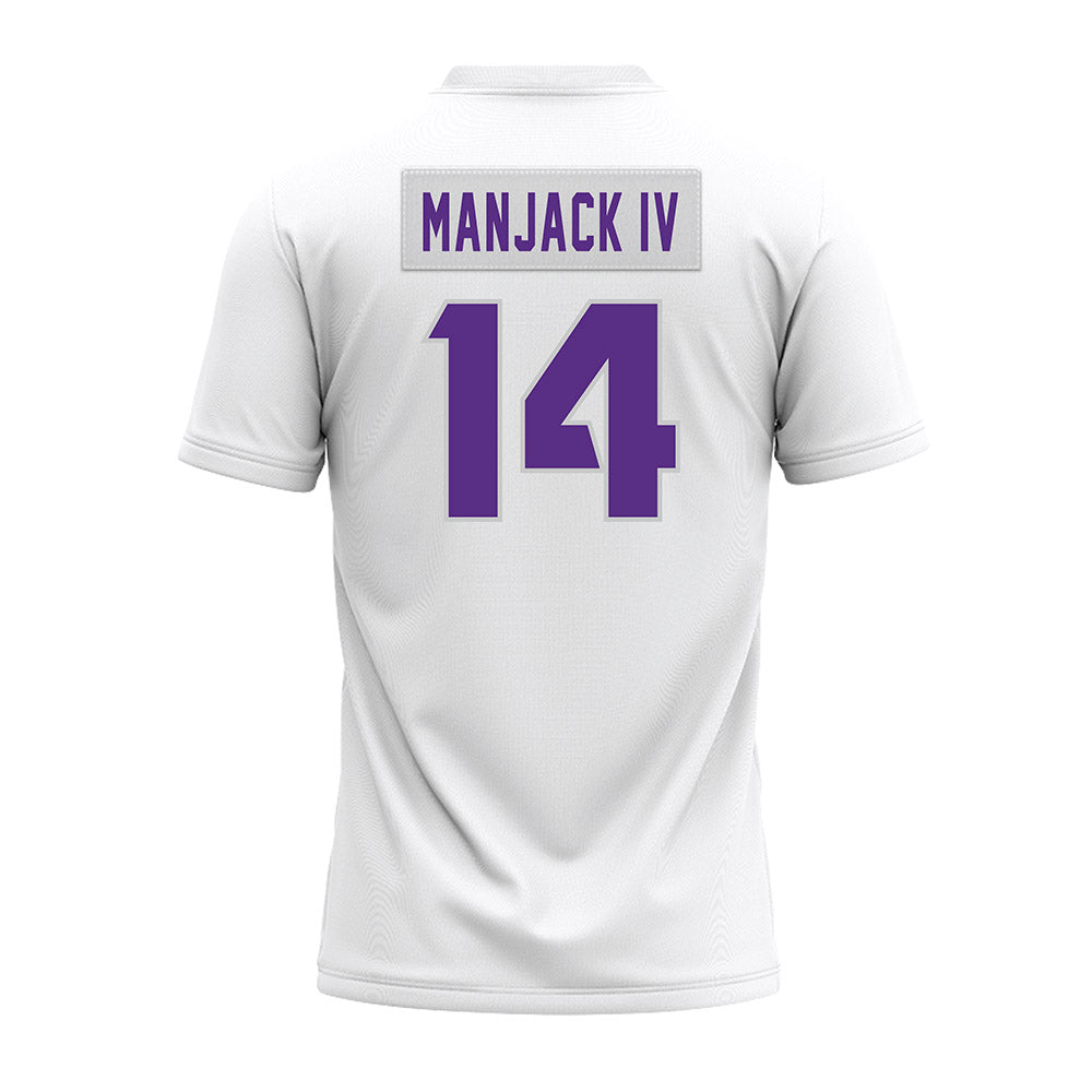 TCU - NCAA Football : Joseph Manjack IV - White Premium Football Jersey-1
