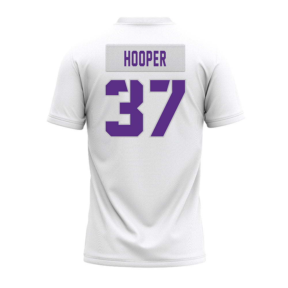 TCU - NCAA Football : Hudson Hooper - White Premium Football Jersey-1