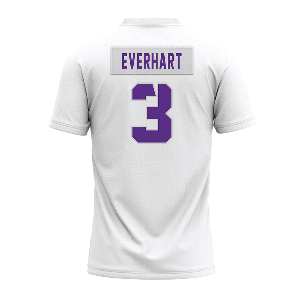 TCU - NCAA Football : Major Everhart - White Premium Football Jersey-1