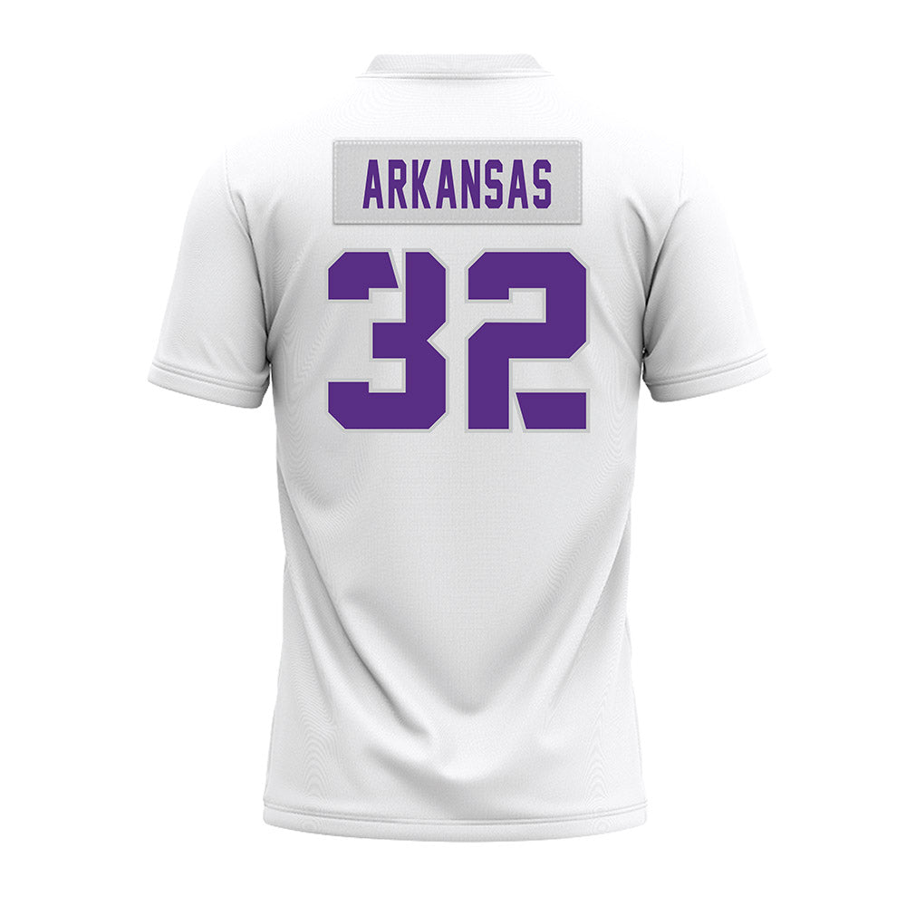 TCU - NCAA Football : Dillon Arkansas - White Premium Football Jersey-1
