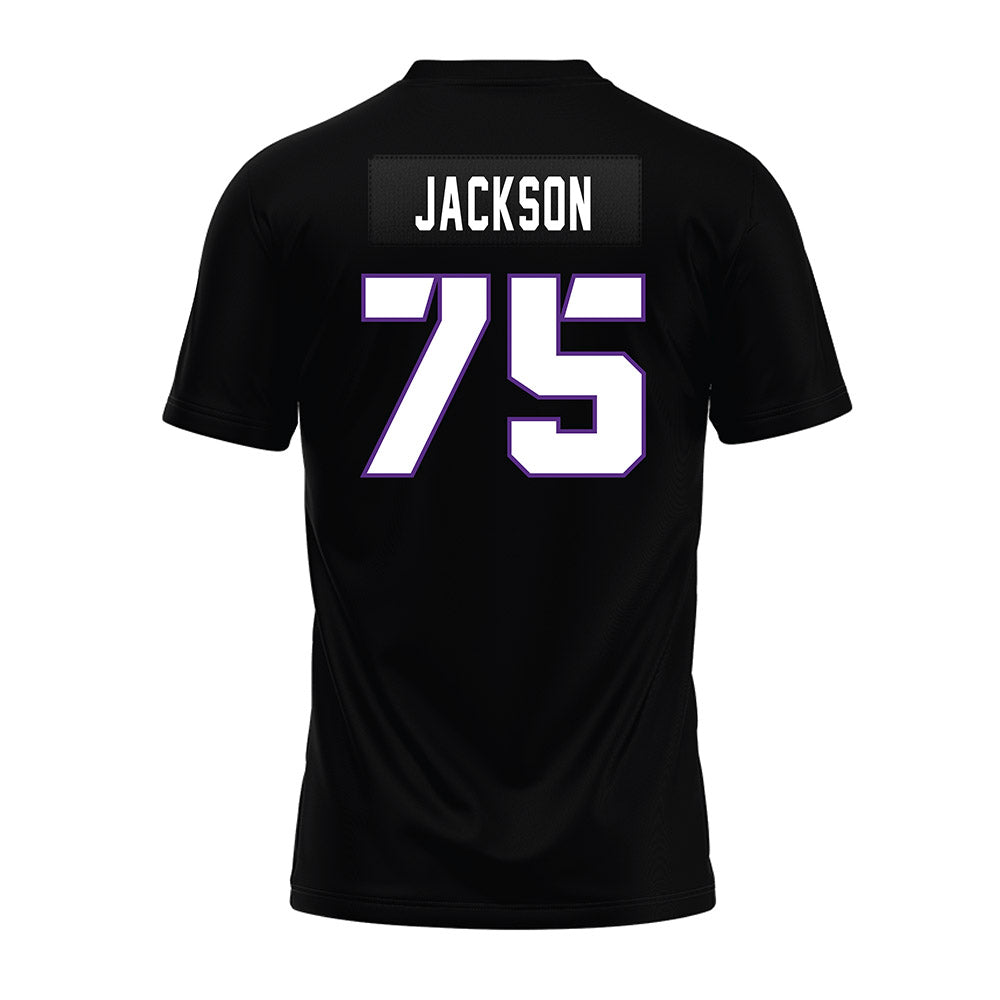 TCU - NCAA Football : Rasheed Jackson - Black Premium Football Jersey-1