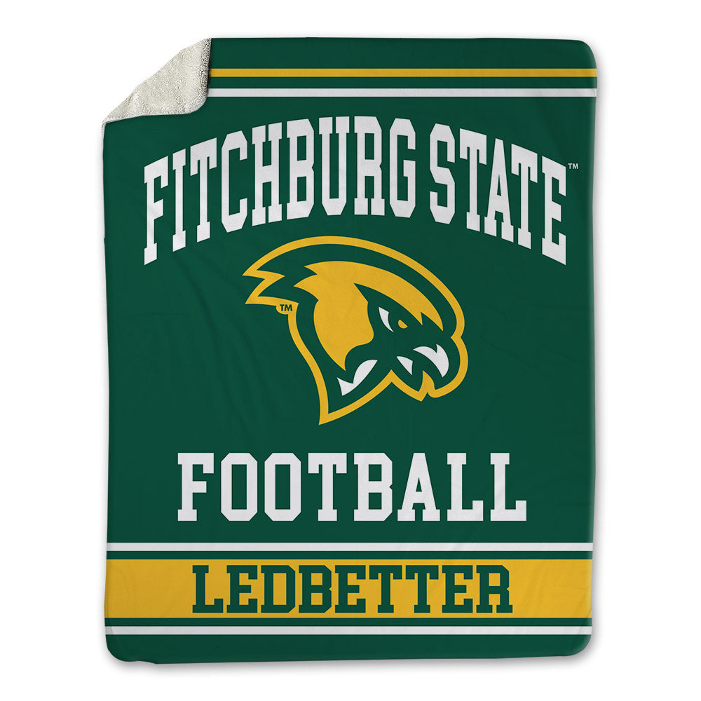 Fitchburg State - NCAA Football : Kaleb Ledbetter - Blanket-0