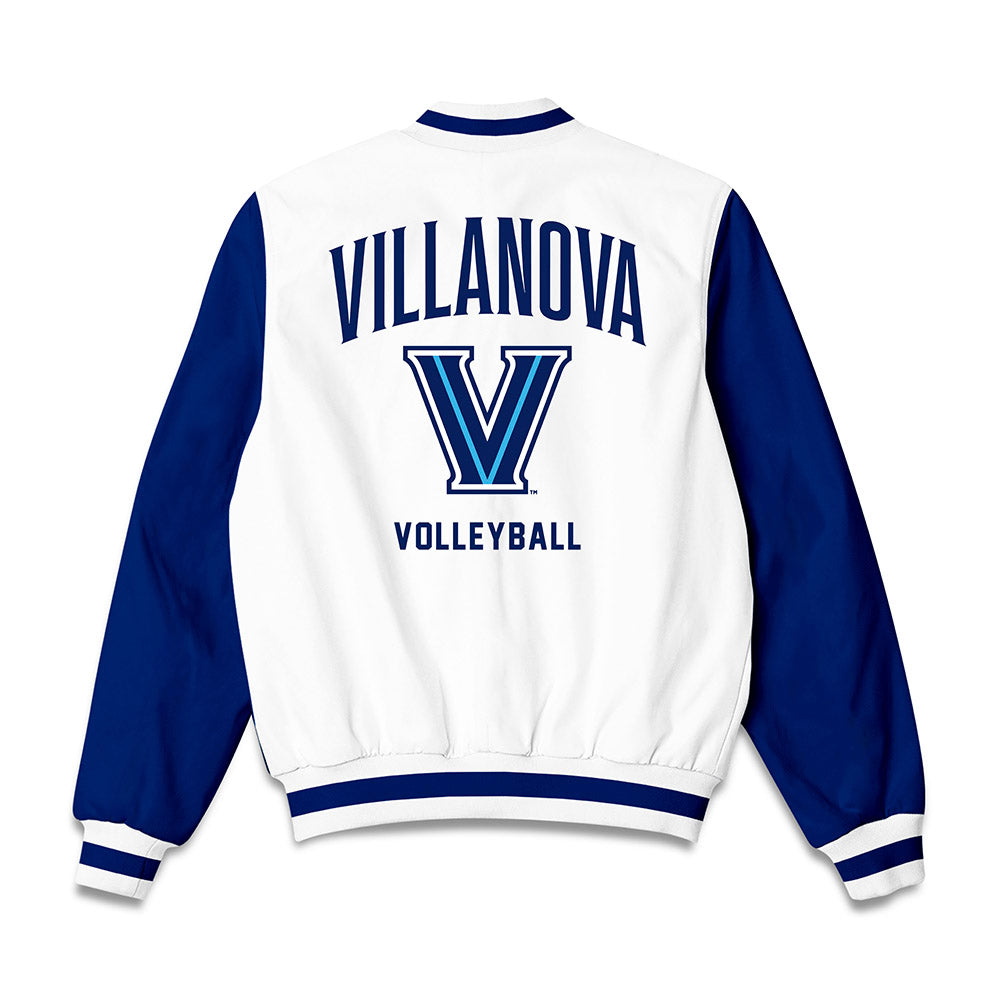 Villanova - NCAA Men's Volleyball : Juan Eguiguren - Bomber Jacket-1