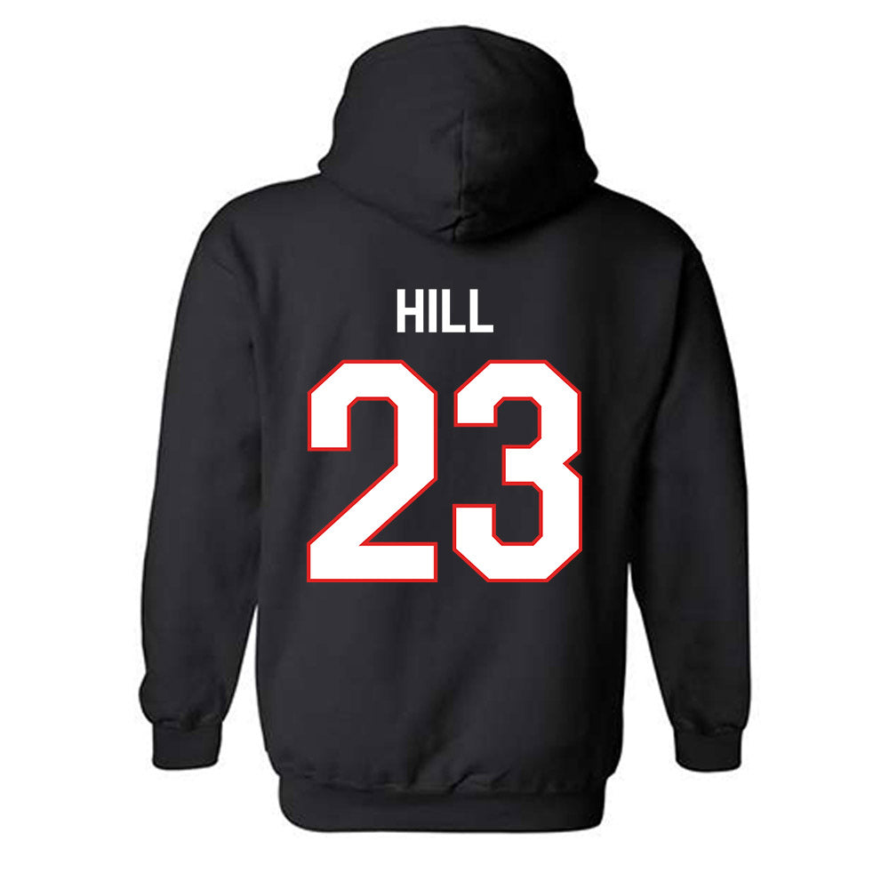 Texas Tech - NCAA Football : Adam Hill - Classic Shersey Hooded Sweatshirt-1