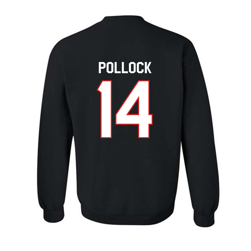 Texas Tech - NCAA Football : Brice Pollock - Classic Shersey Crewneck Sweatshirt-1