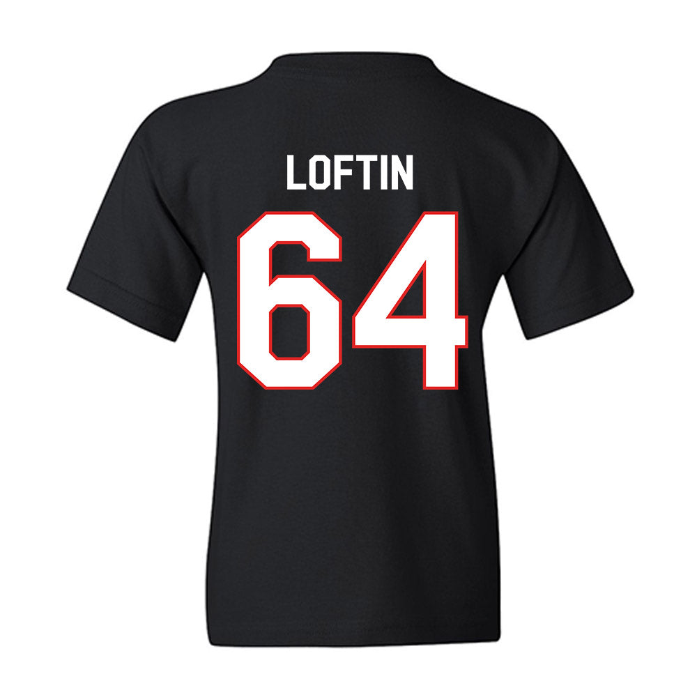 Texas Tech - NCAA Football : Jurrien Loftin - Classic Shersey Youth T-Shirt-1