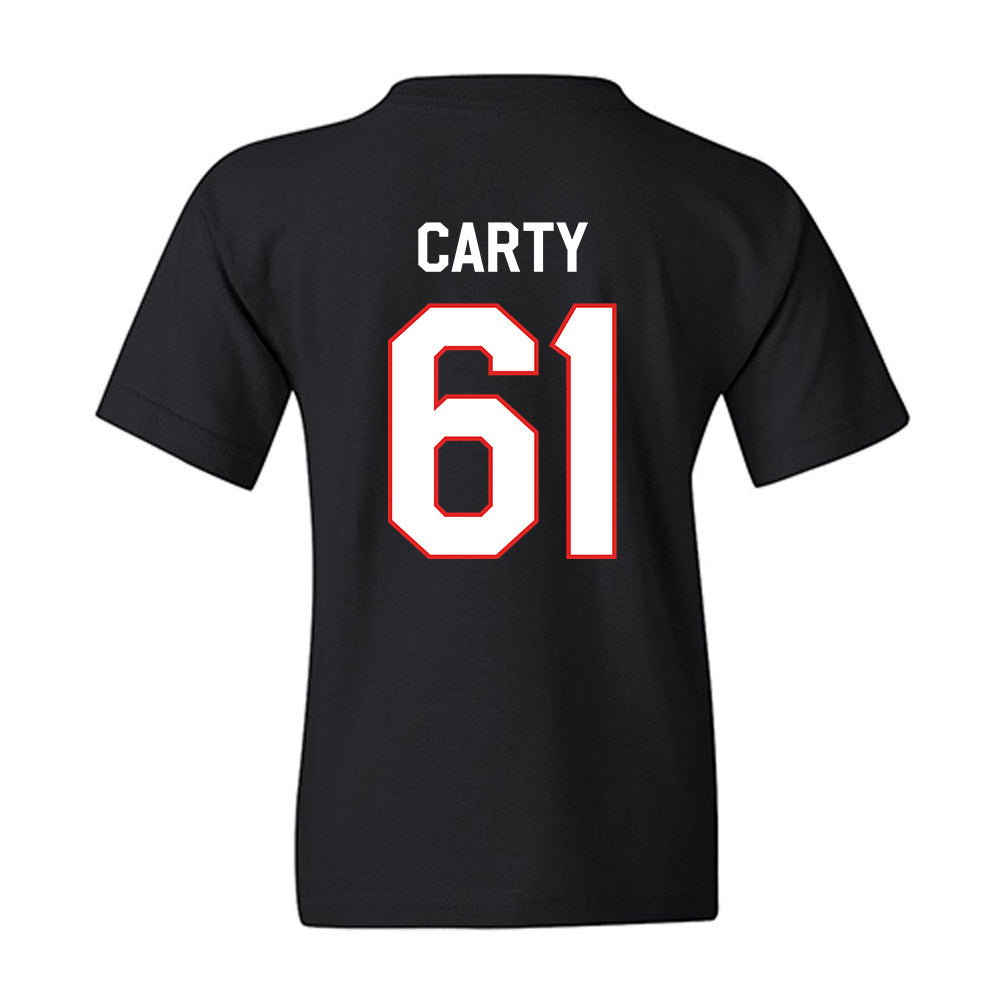 Texas Tech - NCAA Football : Connor Carty - Classic Shersey Youth T-Shirt-1