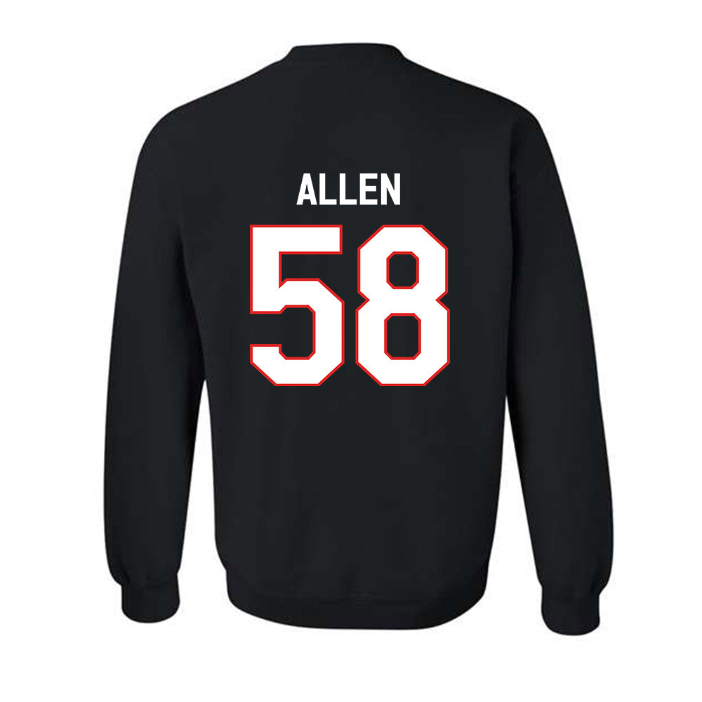 Texas Tech - NCAA Football : Tanner Allen - Classic Shersey Crewneck Sweatshirt-1