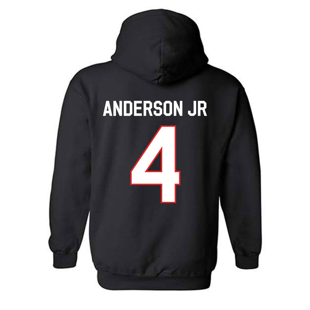 Texas Tech - NCAA Men's Basketball : Chris Anderson Jr - Classic Shersey Hooded Sweatshirt-1