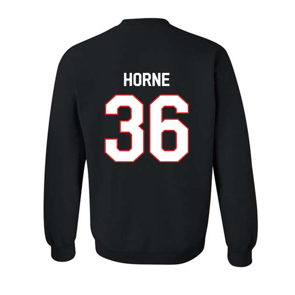 Texas Tech - NCAA Football : Justin Horne - Classic Shersey Crewneck Sweatshirt-1