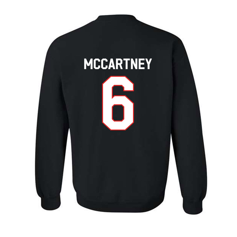Texas Tech - NCAA Women's Soccer : Emilie McCartney - Classic Shersey Crewneck Sweatshirt-1
