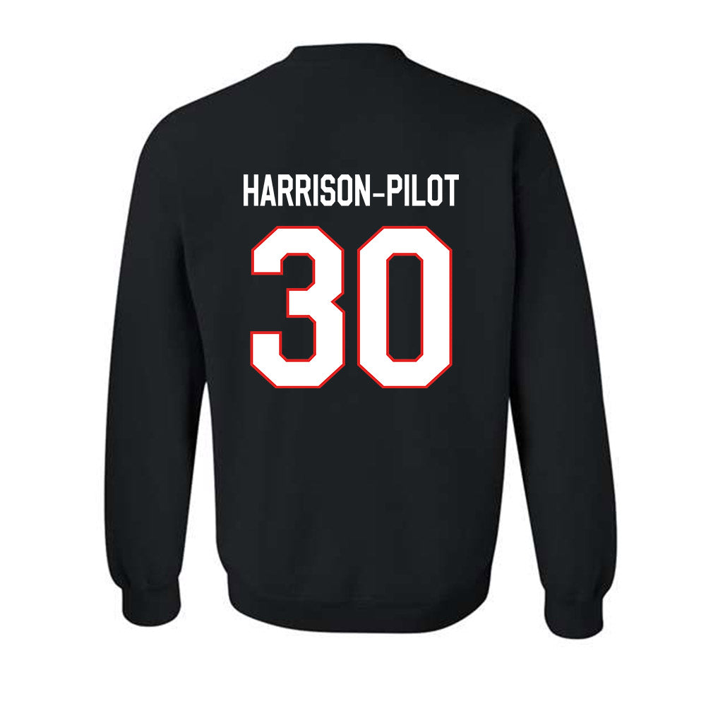 Texas Tech - NCAA Football : Mikal Harrison-Pilot - Classic Shersey Crewneck Sweatshirt-1
