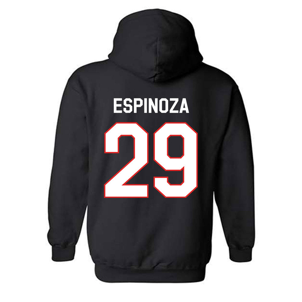 Texas Tech - NCAA Baseball : Jorden Espinoza - Classic Shersey Hooded Sweatshirt-1