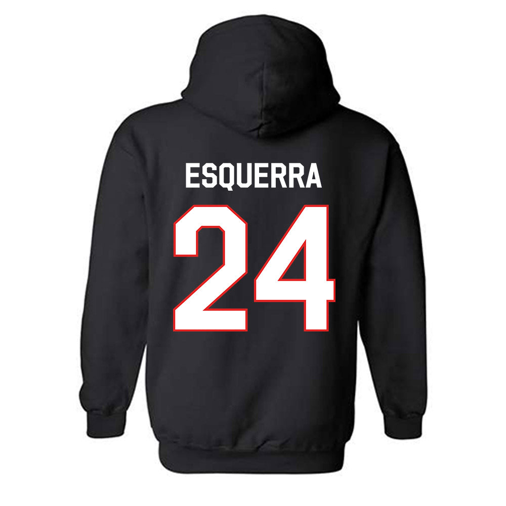 Texas Tech - NCAA Football : Malik Esquerra - Classic Shersey Hooded Sweatshirt-1