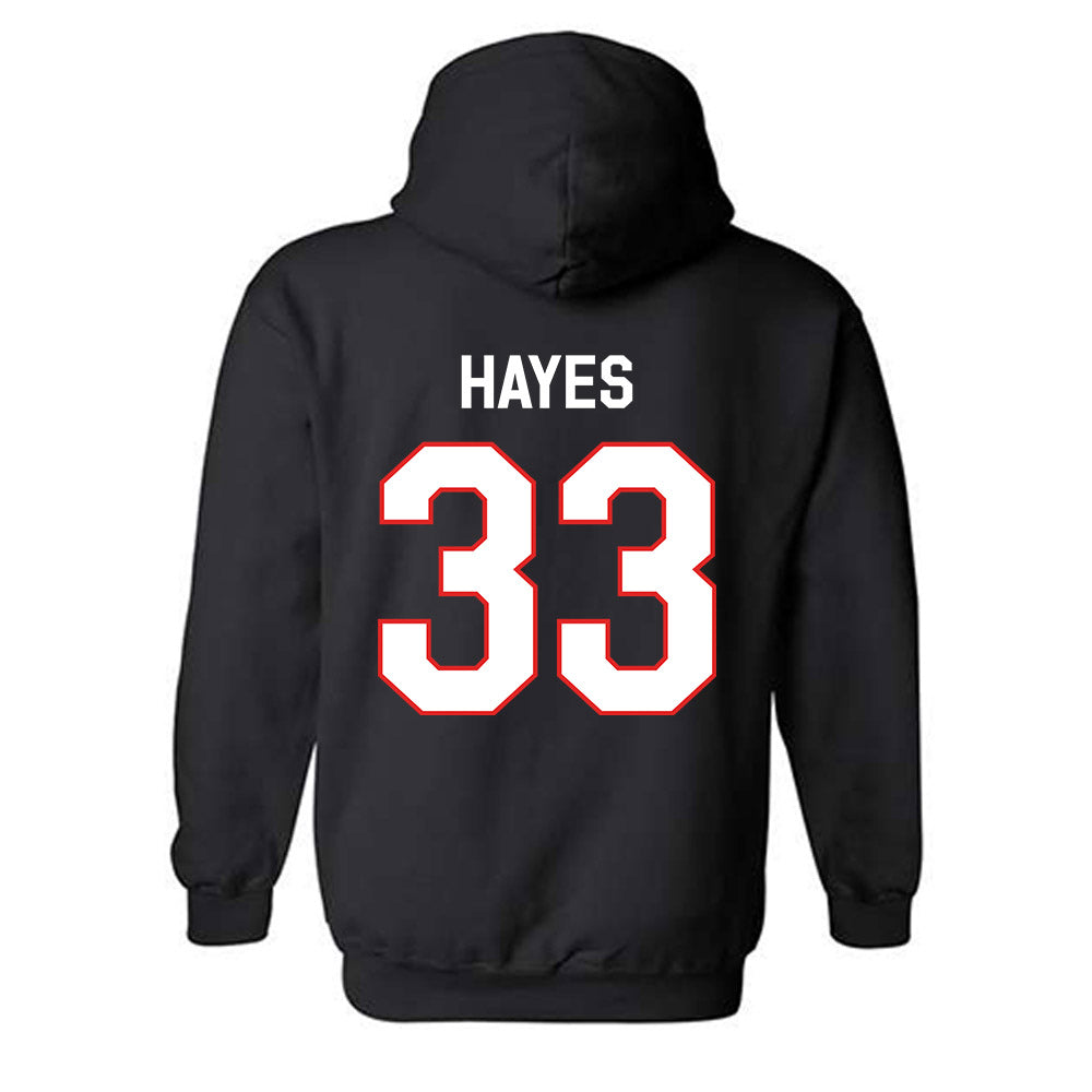 Texas Tech - NCAA Baseball : Adam Hayes - Classic Shersey Hooded Sweatshirt-1