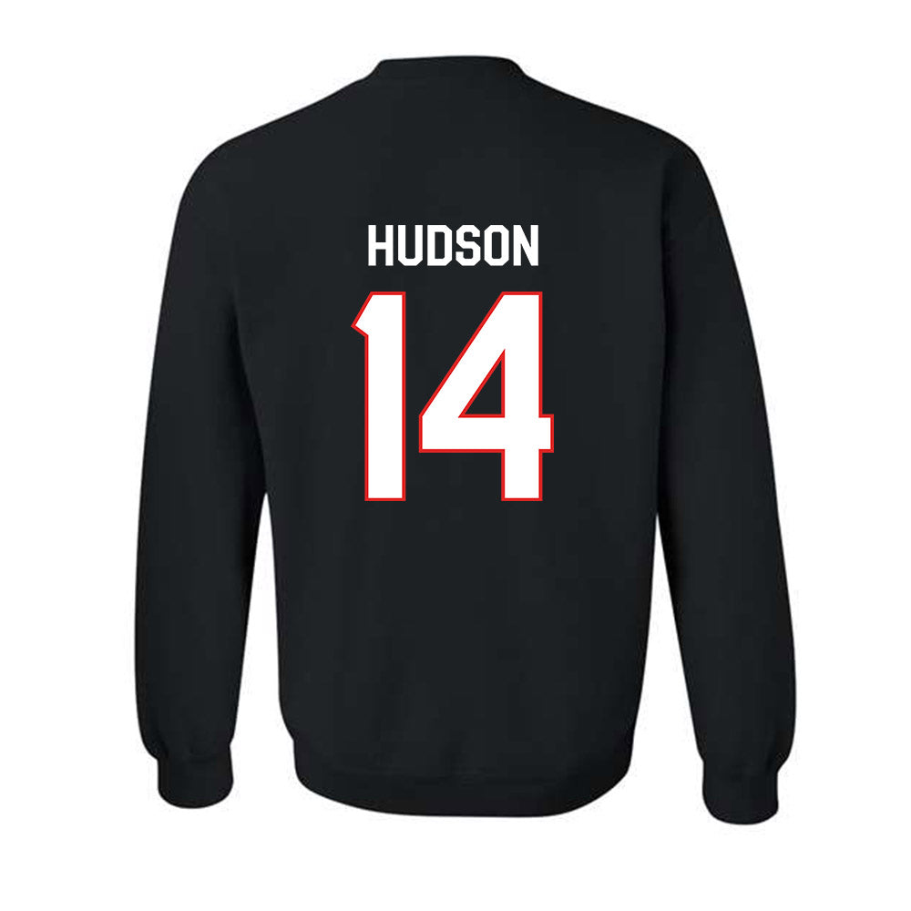 Texas Tech - NCAA Football : Micah Hudson - Classic Shersey Crewneck Sweatshirt-1