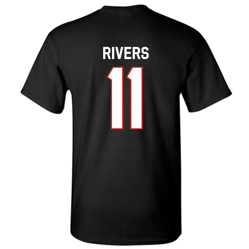 Texas Tech - NCAA Baseball : Davis Rivers - Classic Shersey T-Shirt-1