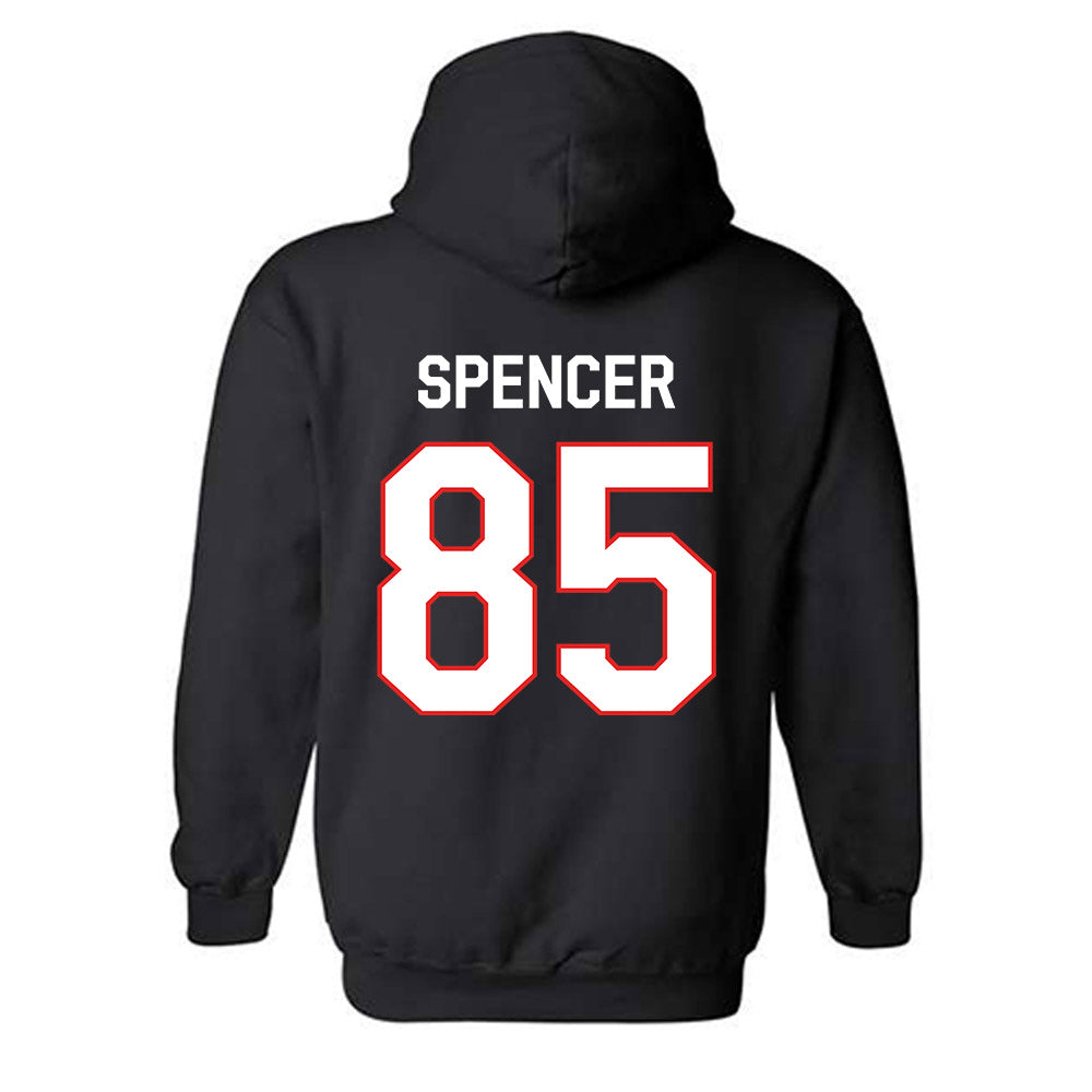 Texas Tech - NCAA Football : Dylan Spencer - Classic Shersey Hooded Sweatshirt-1