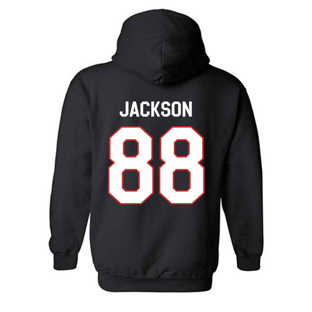 Texas Tech - NCAA Football : Trey Jackson - Classic Shersey Hooded Sweatshirt-1