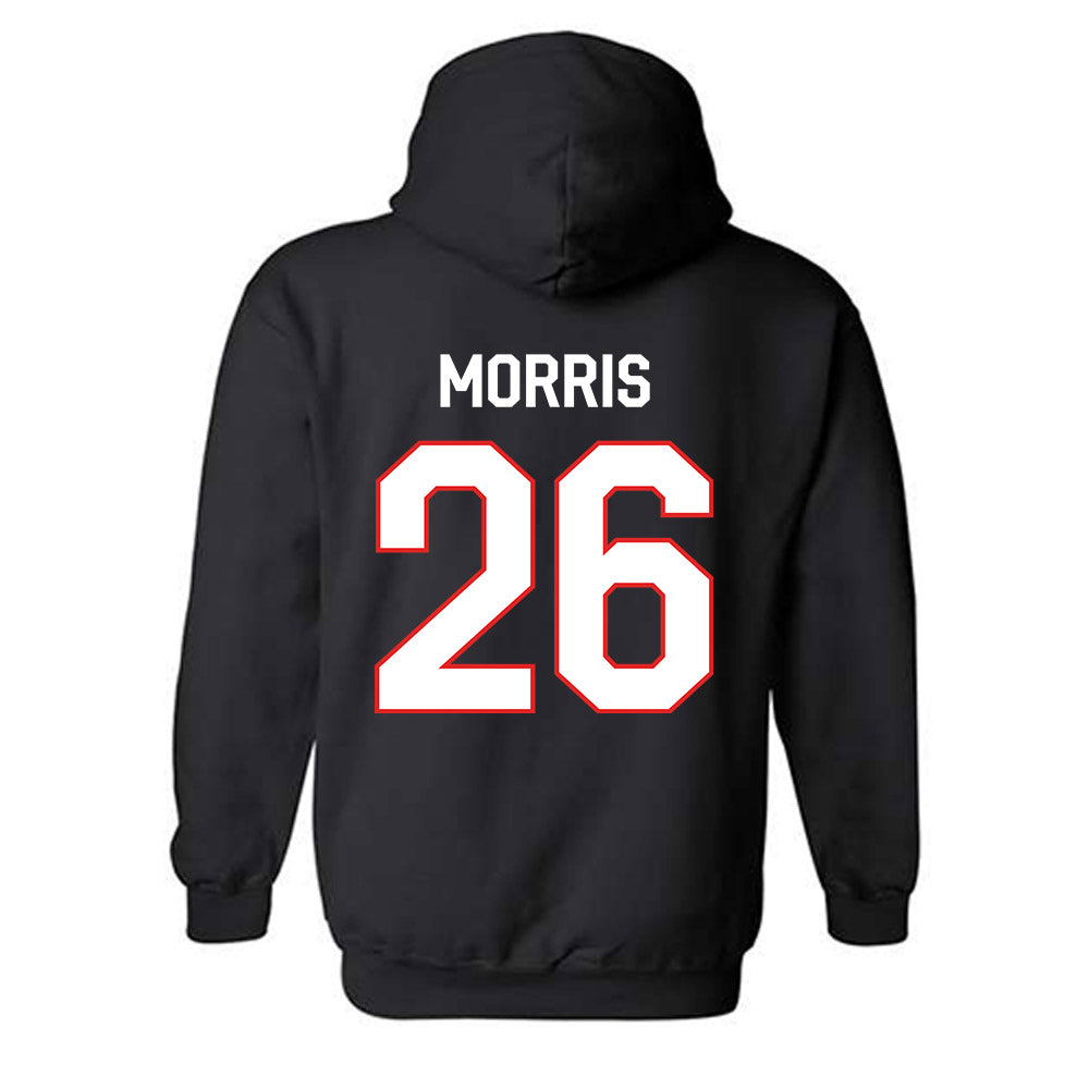 Texas Tech - NCAA Football : Sammy Morris - Classic Shersey Hooded Sweatshirt-1