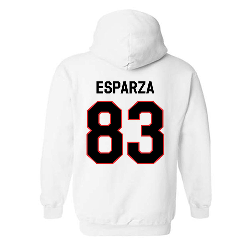 Texas Tech - NCAA Football : Jack Esparza - Classic Shersey Hooded Sweatshirt-1
