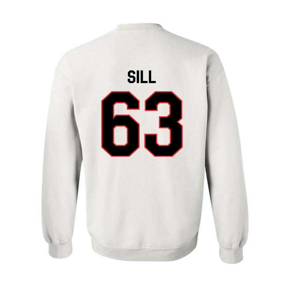 Texas Tech - NCAA Football : Daniel Sill - Classic Shersey Crewneck Sweatshirt-1