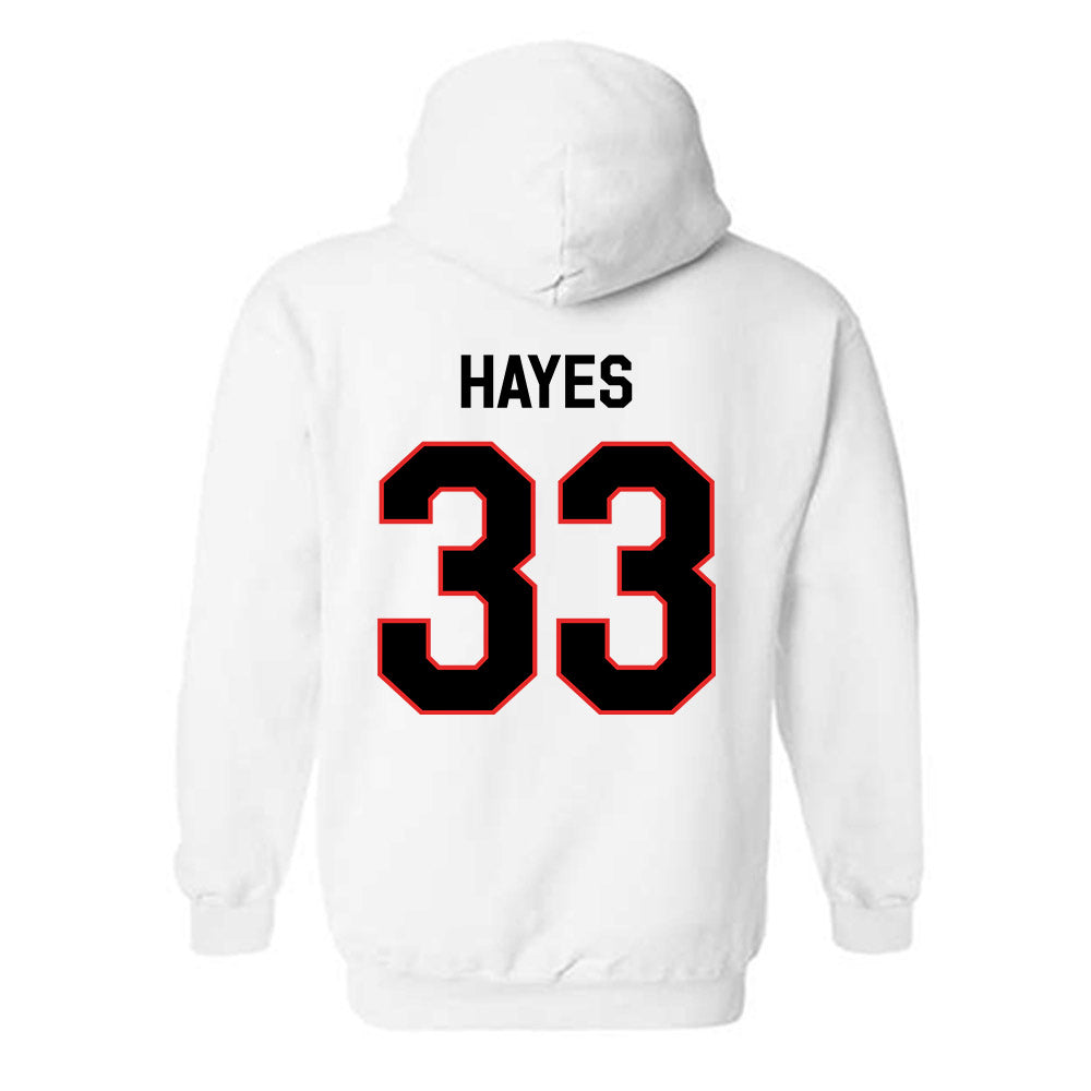 Texas Tech - NCAA Baseball : Adam Hayes - Classic Shersey Hooded Sweatshirt-1