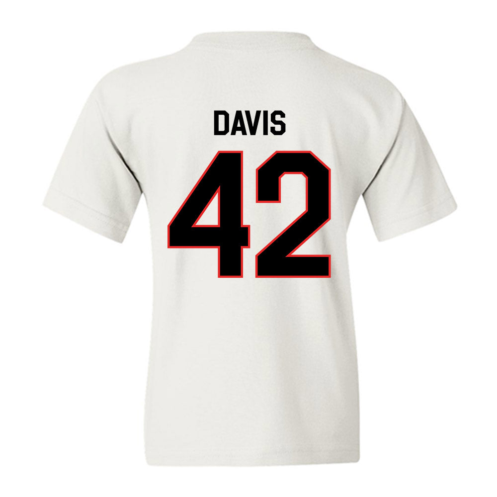 Texas Tech - NCAA Softball : Mihyia Davis - Classic Shersey Youth T-Shirt-1