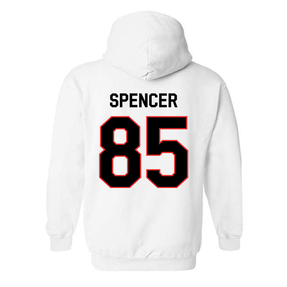 Texas Tech - NCAA Football : Dylan Spencer - Classic Shersey Hooded Sweatshirt-1