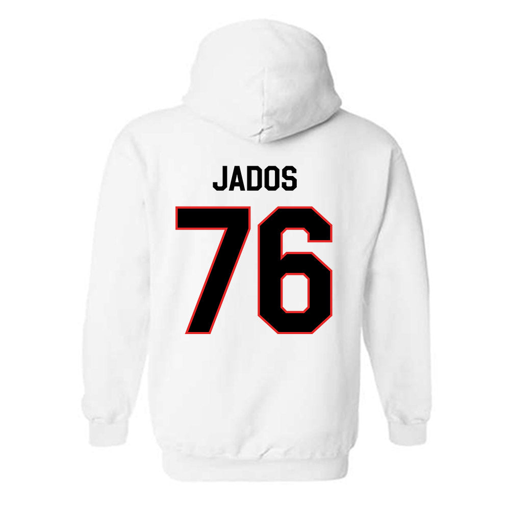 Texas Tech - NCAA Football : Will Jados - Classic Shersey Hooded Sweatshirt-1