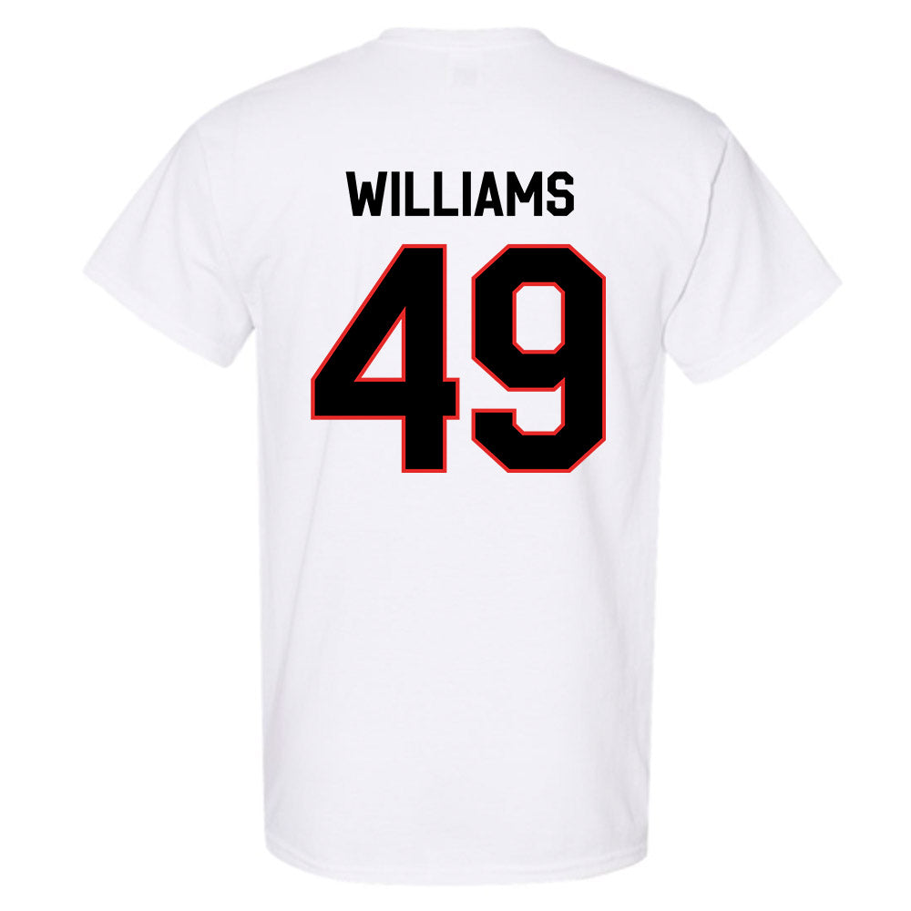 Texas Tech - NCAA Baseball : Carter Williams - Classic Shersey T-Shirt-1