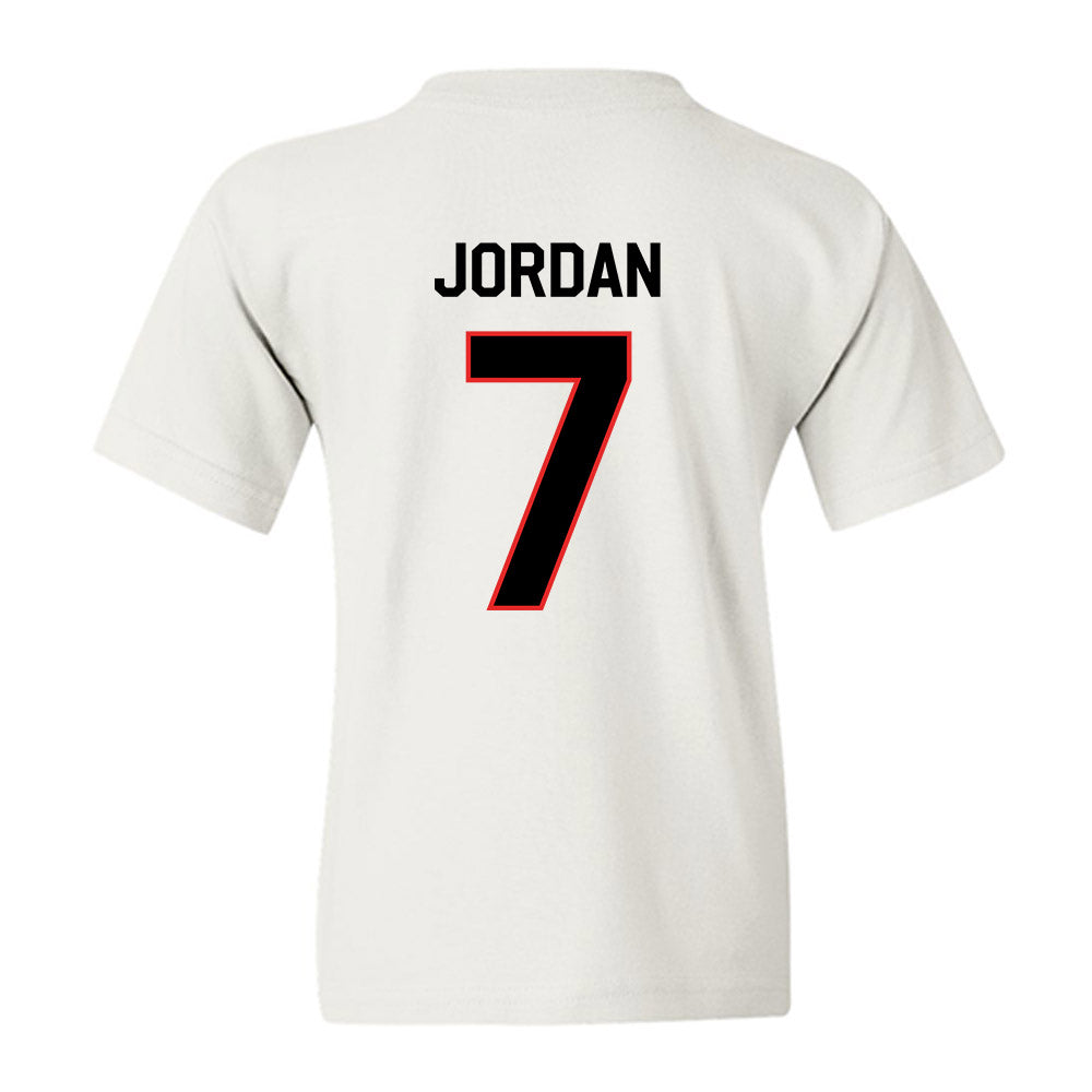 Texas Tech - NCAA Football : Brenden Jordan - Classic Shersey Youth T-Shirt-1