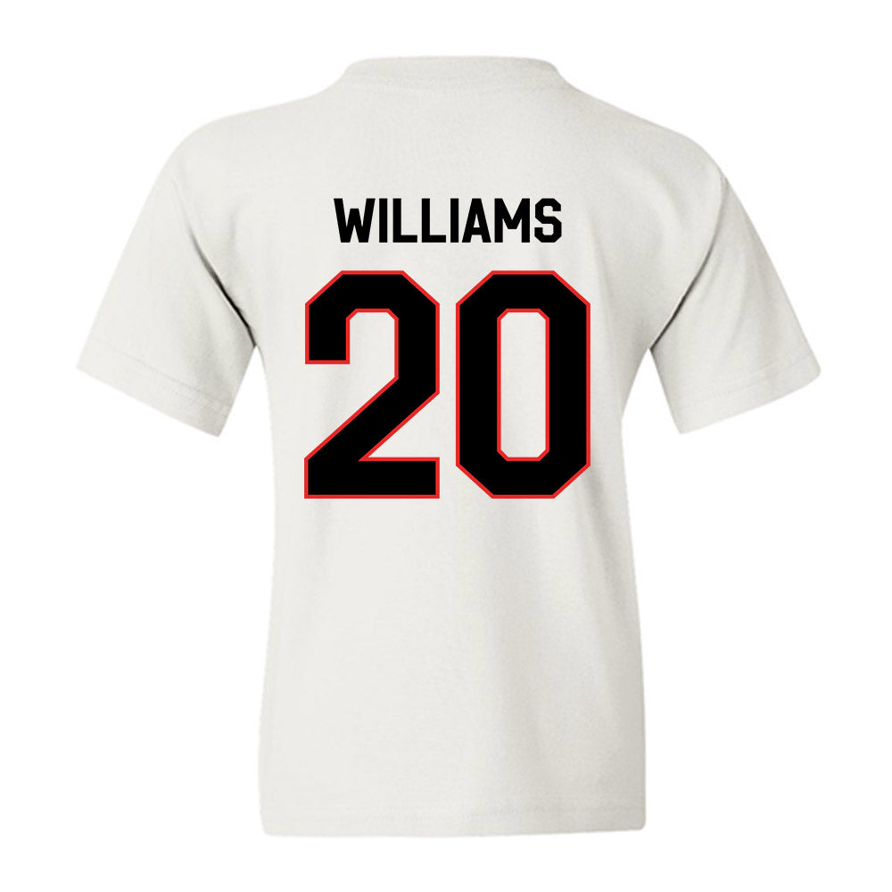 Texas Tech - NCAA Football : J'koby Williams - Classic Shersey Youth T-Shirt-1