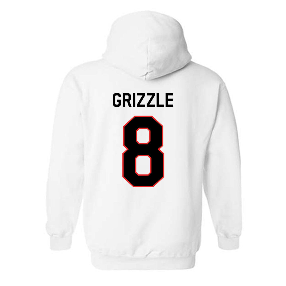 Texas Tech - NCAA Women's Volleyball : Sierra Grizzle - Classic Shersey Hooded Sweatshirt-1
