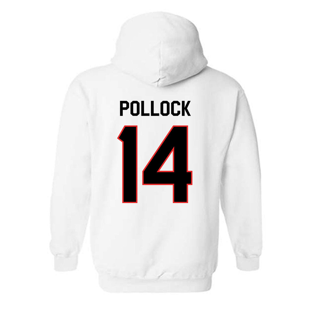 Texas Tech - NCAA Football : Brice Pollock - Classic Shersey Hooded Sweatshirt-1